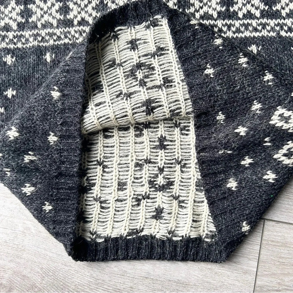 Vintage Christopher Rand Wool Blend Heavy Weight  Snowflake Sweater - Picture 11 of 14